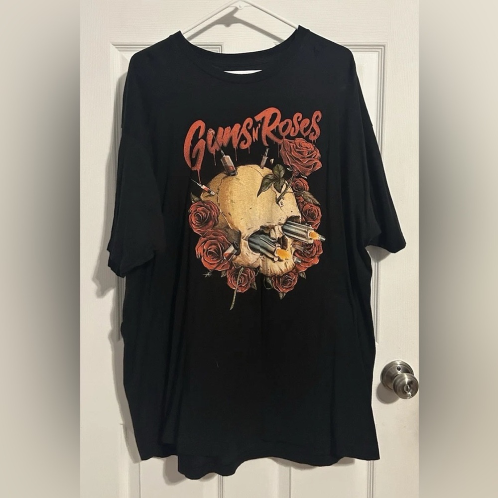 Guns N Roses 2023 North America Tour Concert T Shirt XXL